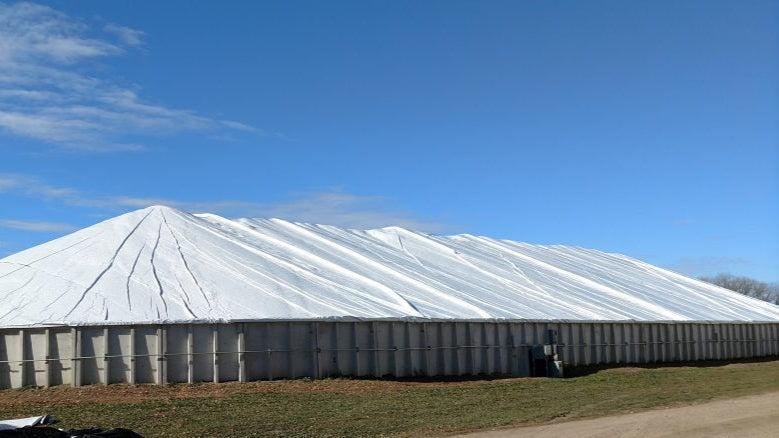 Grain Pile Cover 