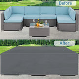 Wholesale Custom Outdoor Furniture Waterproof Cover 55 Size