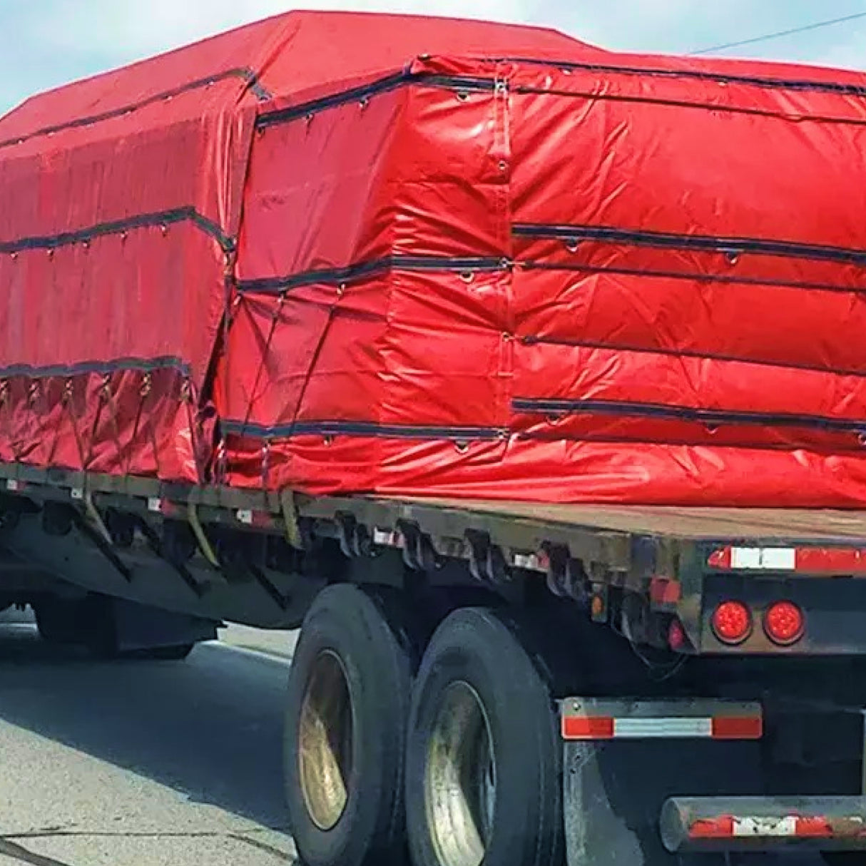 Truck Tarp with Grommets