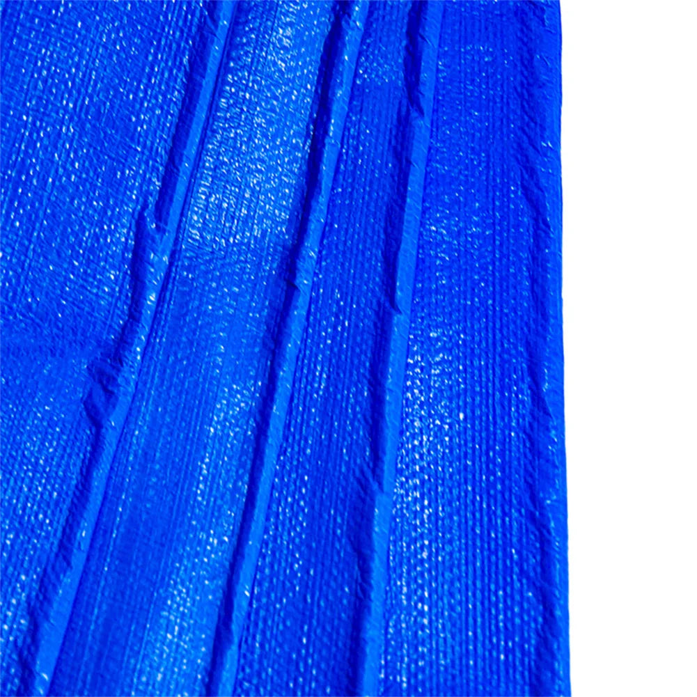 2x2/3/4M Tarps Waterproof Heavy Duty Blue Tarps Tear Resistance Tarpaulin Cover UV Resistant for Outdoors Patio,Pool,Boat,Roof
