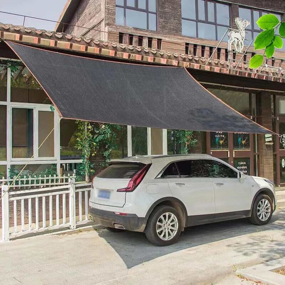 Wholesale customization of black sunshade nets with buckle eyelets