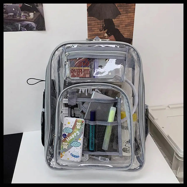 Wholesale Custom PVC Transparent Backpack
