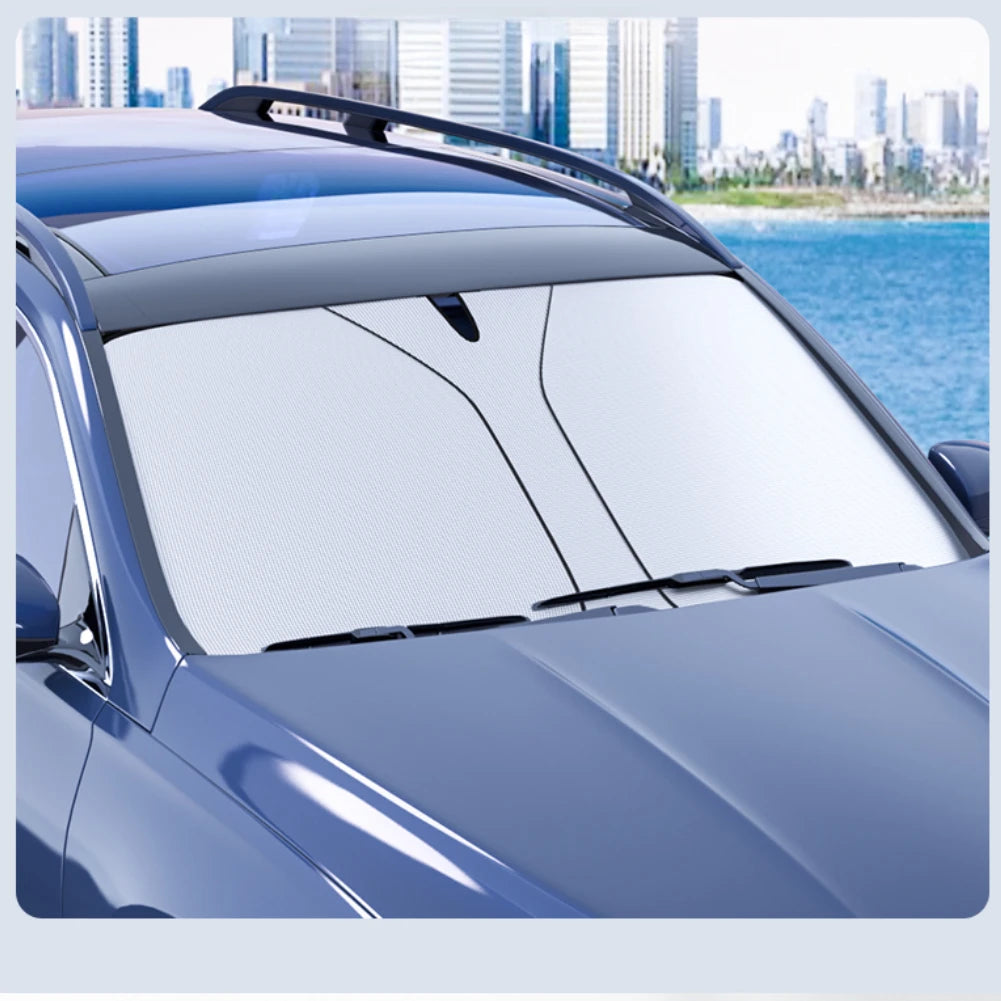Wholesale Custom PVC Car Windshield Sun Visor Sun Protection Accessories