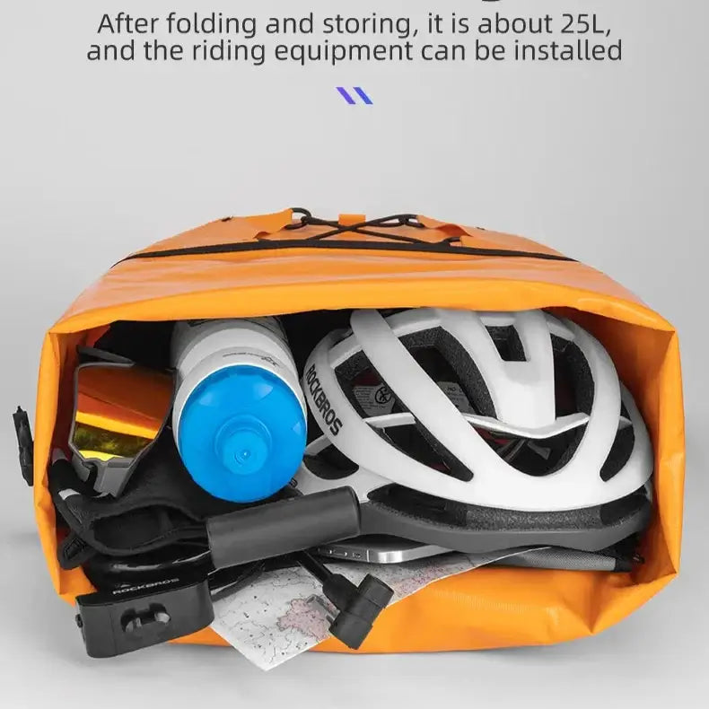 Wholesale Custom Waterproof 25L Bike Rack Bag