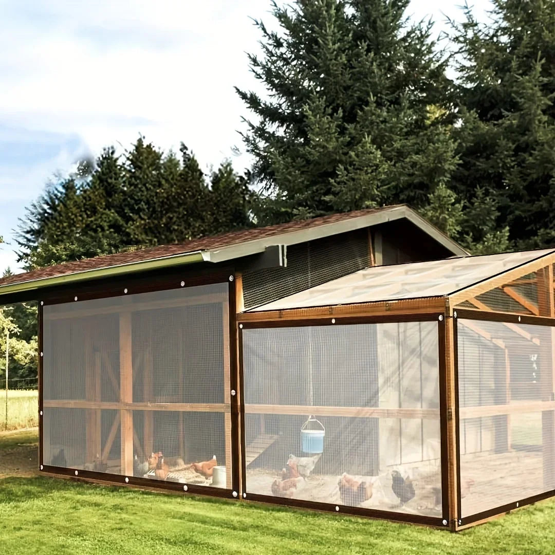 Heavy Duty Clear Waterproof Tarpaulin with Lumber Tarps