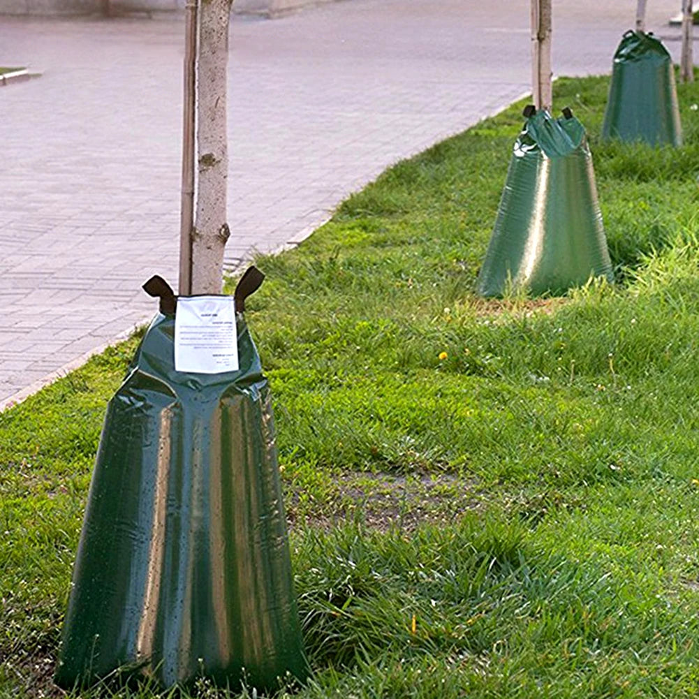 Wholesale Custom PVC Green Portable Tree Drip Irrigation Bag