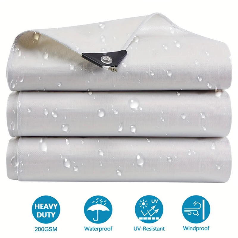 Wholesale Custom PE Waterproof White Sunshade