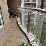 Thicken 0.55mm Transparent PVC Rainproof Cloth Tarpaulin Garden Bonsai Plants Rainproof Cloth Balcony Waterproof Clear Tarp