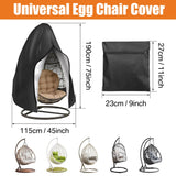 Wholesale Custom Hanging Chair Egg Chair 210D Dust Cover