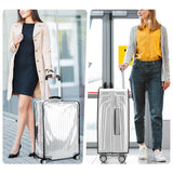 Wholesale Custom Transparent PVC Luggage Cover