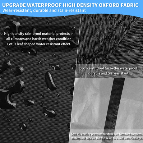 Wholesale Customization L-shaped Sofa Dust Cover Furniture Rain and Wind Protection