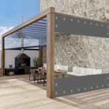 Wholesale Custom PVC Transparent Porch Waterproof Fabric