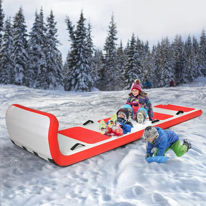 Wholesale Custom Foldable PVC Inflatable Sled With Handle