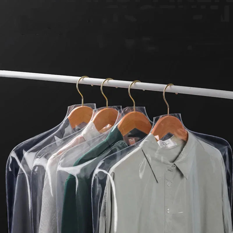 Wholesale Custom PVC Semi-Transparent Clothing Dust Cover
