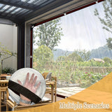 Wholesale Custom PVC Transparent Windproof and Waterproof Tarpaulin