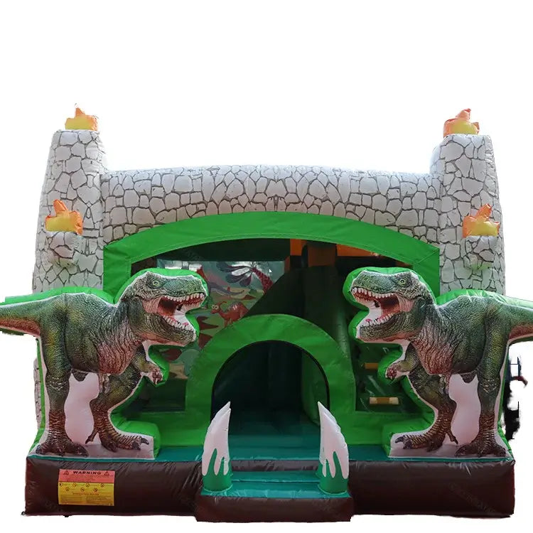 Wholesale Custom Hot Sale Dinosaur Theme Inflatable Slide Bouncy Castle for Kids