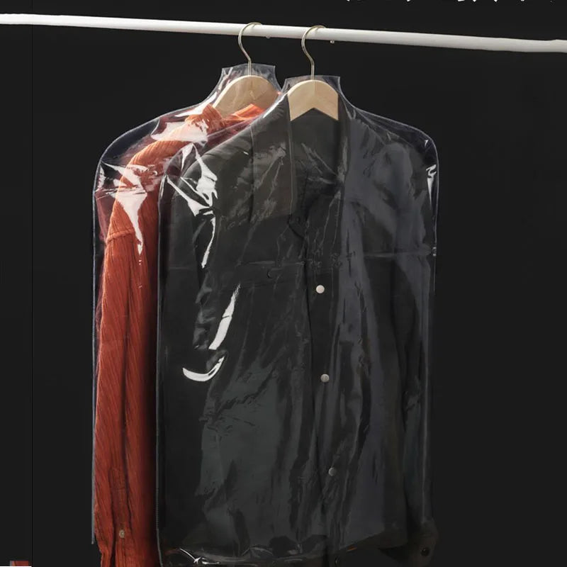 Wholesale Custom PVC Semi-Transparent Clothing Dust Cover