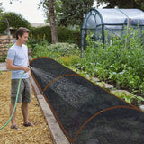 Wholesale Custom Black 75% Sunshade PE Poultry Farm Sidewall Curtain