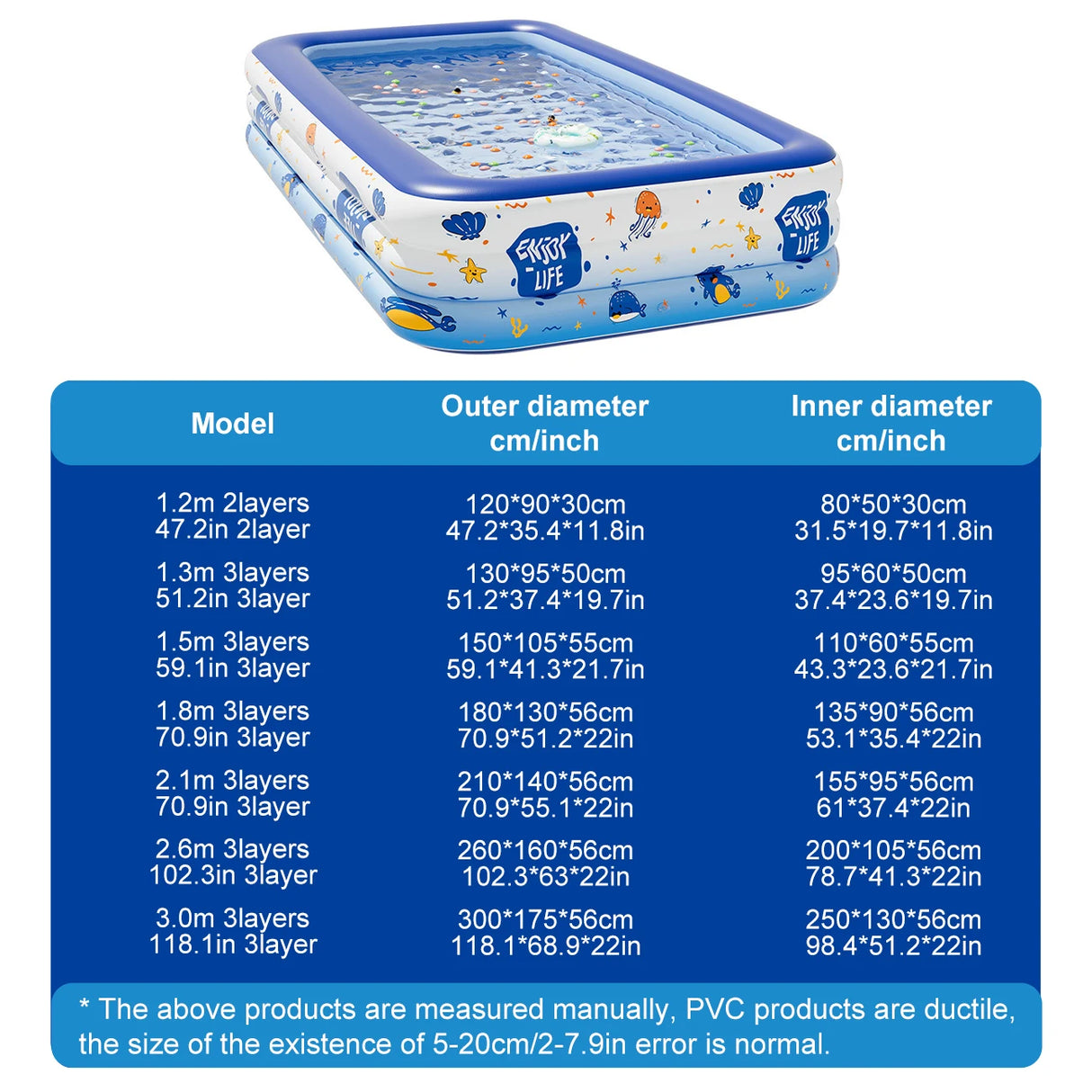Wholesale Custom Large Inflatable Swimming Pool