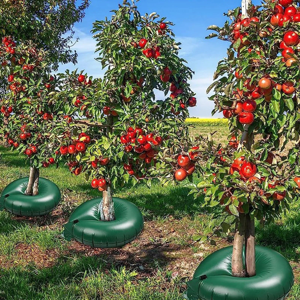 Wholesale Custom PVC Green Portable Tree Drip Irrigation Bag