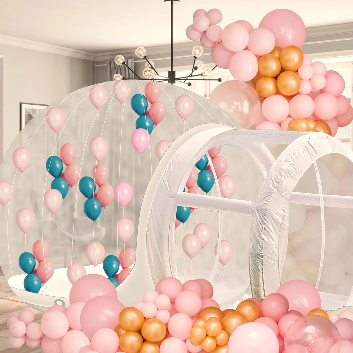 Wholesale Custom PVC Bubble House Inflatable Children's Toy Castle with 750W Air Pump