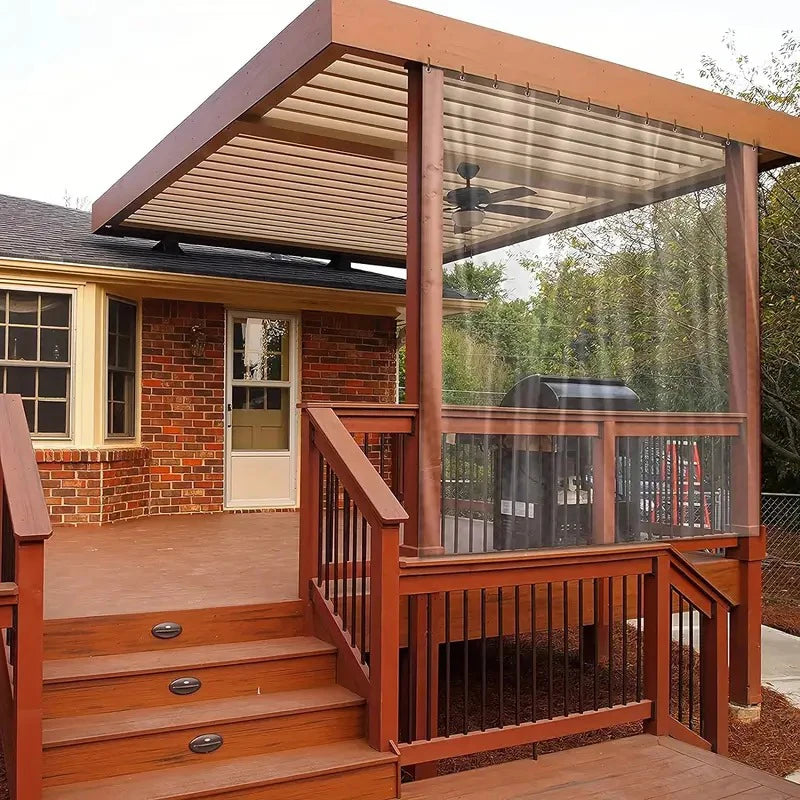 Wholesale Custom PE Transparent Balcony Sunshade