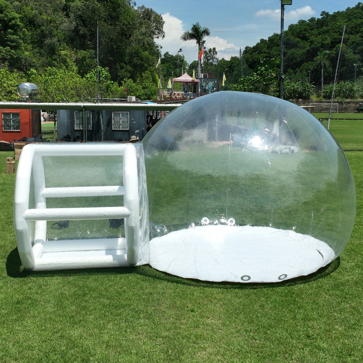 Wholesale Custom PVC Bubble House Inflatable Children's Toy Castle with 750W Air Pump