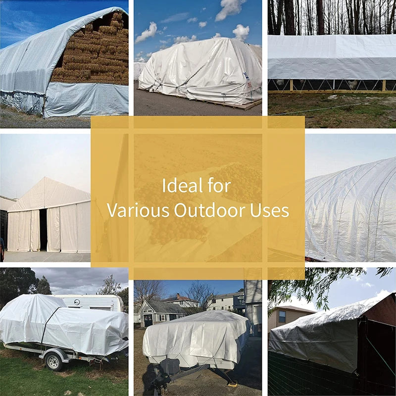 Wholesale Custom PE Waterproof White Sunshade