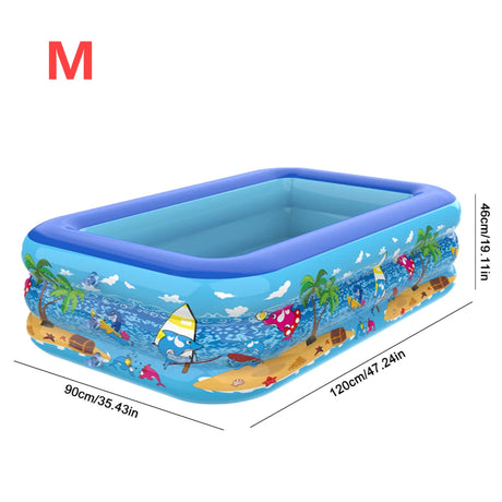 Wholesale Customization  PVC Baby Children's Swimming Pool Cartoon Thickened