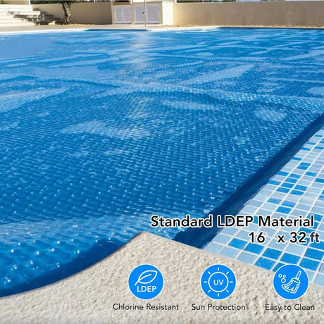 Wholesale Custom 16 x 32 Foot Rectangular Swimming Pool Cover