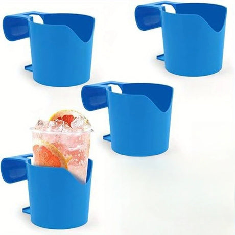 1/2/4 Pcs Portable Poolside Cup Holders - Drink Holders for Swimming Pools, Outdoor Parties