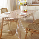 Wholesale Custom PVC Rectangular Waterproof Soft Tablecloth