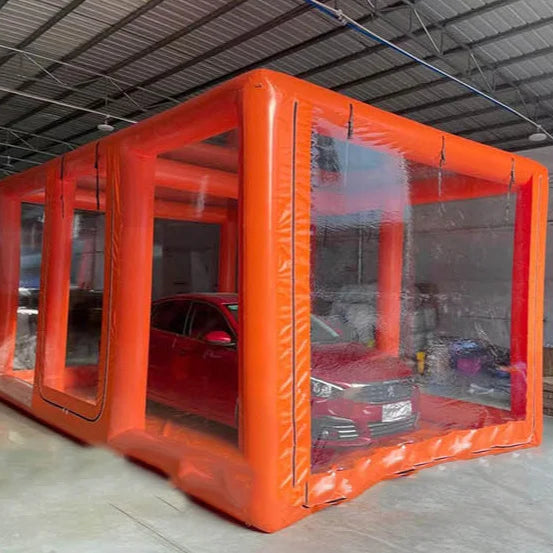 Wholesale Customized Transparent PVC Inflatable Car Cover Anti Hail
