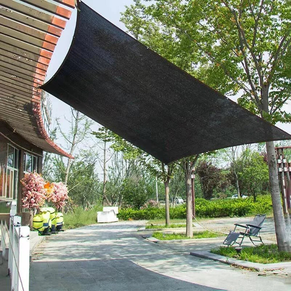 Wholesale customization of black sunshade nets with buckle eyelets