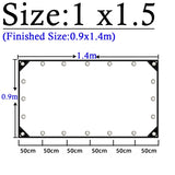 Thicken 0.55mm Transparent PVC Rainproof Cloth Tarpaulin Garden Bonsai Plants Rainproof Cloth Balcony Waterproof Clear Tarp