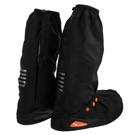 Wholesale Customized Adult Rainproof Shoe Covers Black PVC