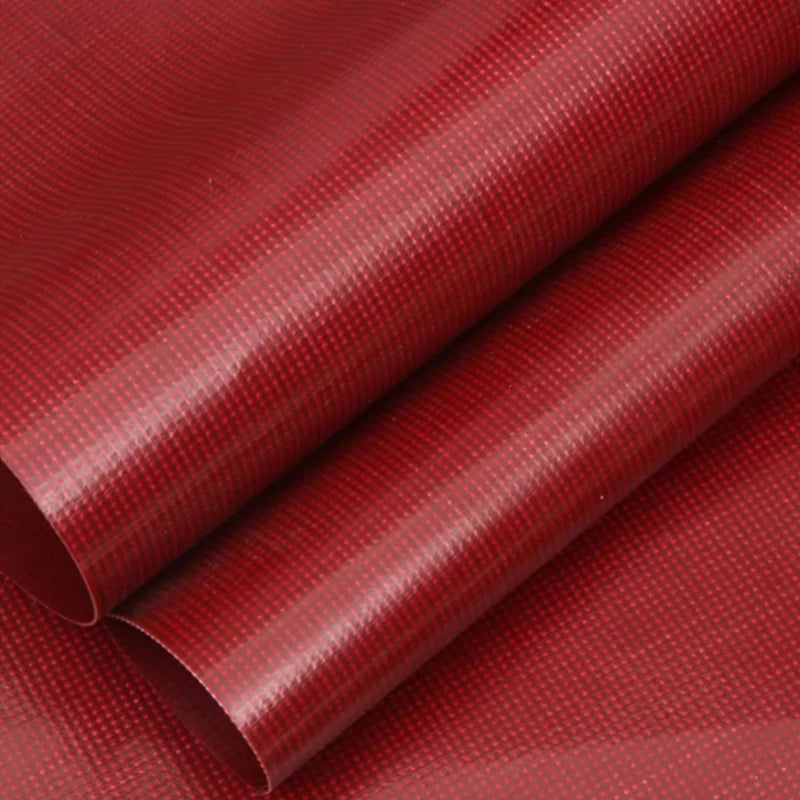 Wholesale Custom Red Thickened Canvas PVC Waterproof Fabric