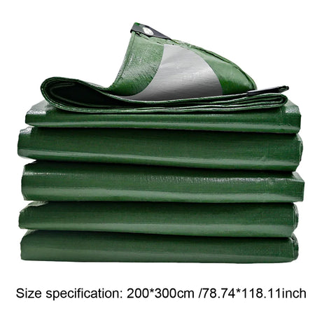 2-5m Heavy-Duty Thicken Tarpaulin Large Waterproof Tarpaulin  Outdoor Garden Rain Cover Car Shed Awning Truck Tarp Covers