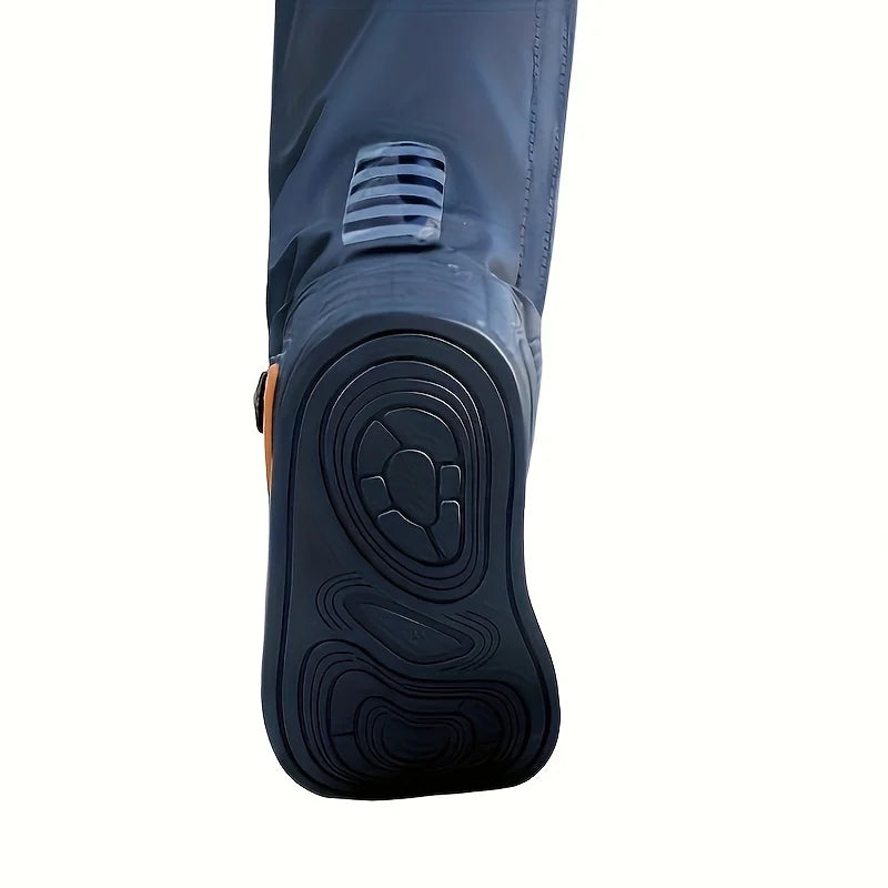 Wholesale thickened PVC rainproof high-top rain shoe covers