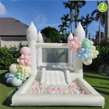 Wholesale Custom PVC Inflatable White Trampoline Children Amusement Park