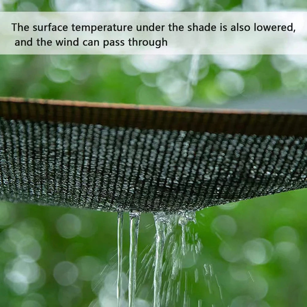 Wholesale customization of black sunshade nets with buckle eyelets