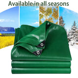 PVC Tarpaulin Rainproof Cloth Shade Sails 400g/㎡ Tent Garden Plant Canopy Truck Canopy Outdoor Waterproof Shading Sail Sunshade