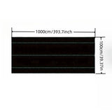 Garden Landscape Fabric Weed Barrier Heavy DutyDriveway Gardening Mat Polypropylene Ground Cover FlowerVegetable Raised Beds Law