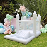 Wholesale Custom PVC Inflatable White Trampoline