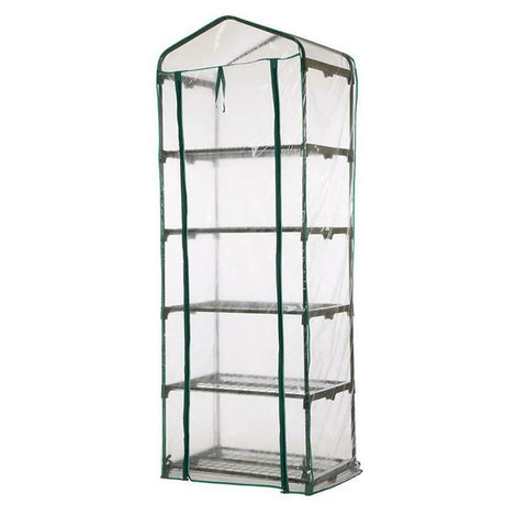 3/4/5 Tiers Garden Greenhouse Cover Plant Flower Growth House Heat Retaining Transparent PVC Waterproof Cover Garden HA6348