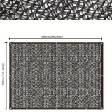 Wholesale Custom Black 75% Sunshade PE Poultry Farm Sidewall Curtain