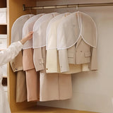 Wholesale Custom White PVC Frosted Garment Cover