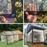 Wholesale Custom PVC Transparent Windproof and Waterproof Tarpaulin