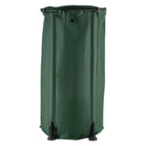 Portable Rain Water Collection Barrel with Down spout Filter and Overflow Valve - 500D PVC Tarpaulin 100L Rain Barrel Kit
