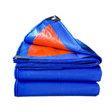 2x2/3/4M Tarps Waterproof Heavy Duty Blue Tarps Tear Resistance Tarpaulin Cover UV Resistant for Outdoors Patio,Pool,Boat,Roof